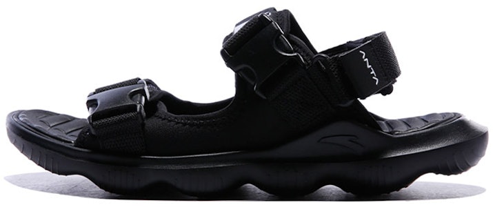 Anta安踏 戶外系列 沙灘涼鞋 黑色 Buy Anta安踏 戶外系列 沙灘涼鞋 黑色