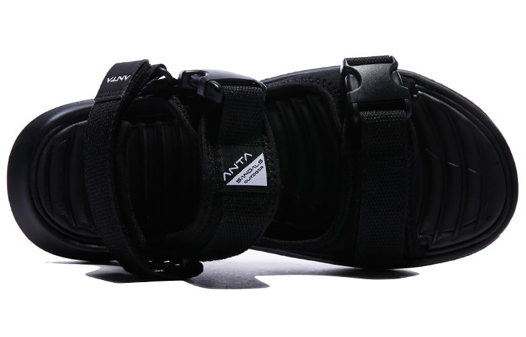 Shop Anta Outdoor Series Sandals 'Black Beach' 11826661-1