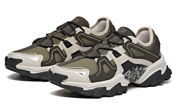 Order Anta Outdoor Series Sneakers 'Olive Beige Black' 112016601-13