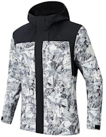Anta Outdoor Water-Resistant Hooded Jacket Black/Print 152416613-3 Anta Outdoor Water-Resistant Hooded Jacket Black/Print 152416613-3