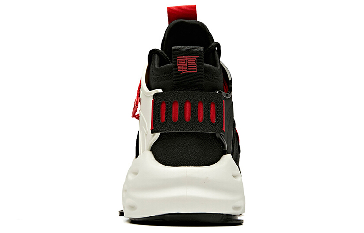 Shop Anta Overbearing High ''Noir Blanc Rouge'' 11948080-13