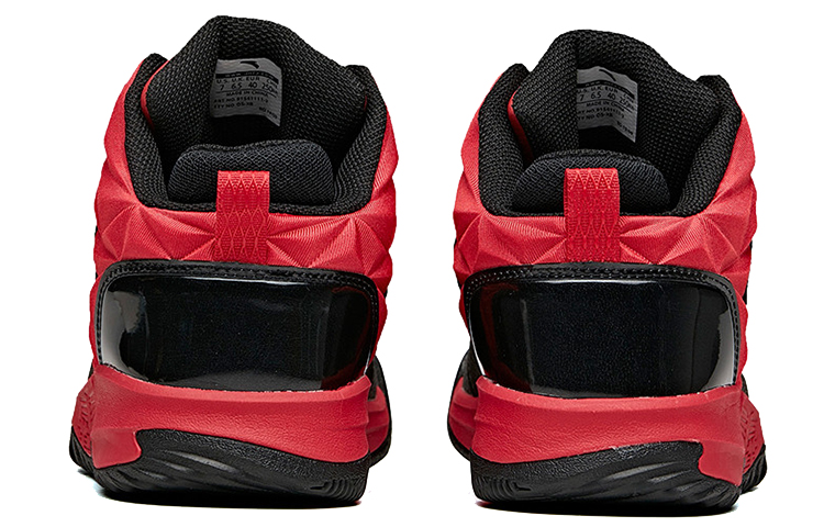 Shop Anta Overbearing Mid ''Retro Nero Rosso'' 91541111-2