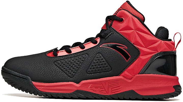 Anta Overbearing Mid 'Retro Black Red' 91541111-2 Buy Anta Overbearing Mid 'Retro Black Red' 91541111-2
