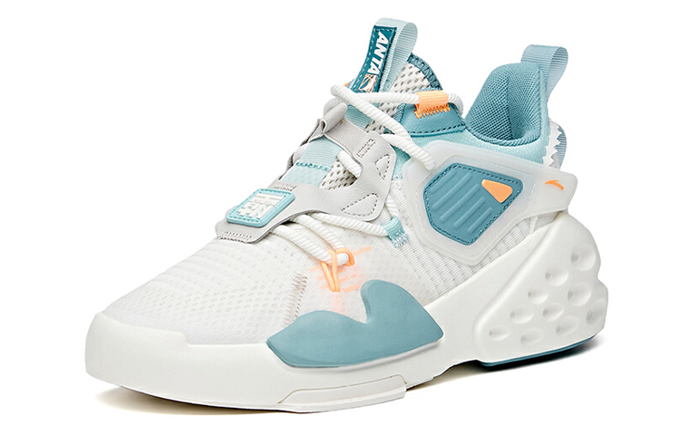 Anta Bastard Keep Moving Skateboarding Shoes 'White Blue' 圖 2