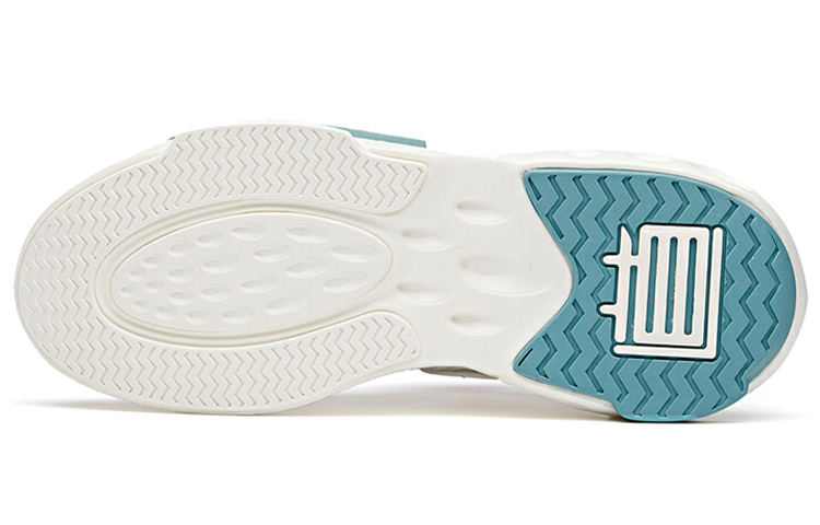 Anta Bastard Keep Moving Skateboarding Shoes 'White Blue' 圖 5