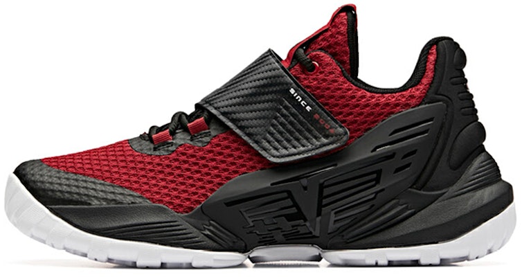 Anta Overbearing Mid Top Retro Basketball 'Red Black Bad Visitor' 91931104-3 Buy Anta Overbearing Mid Top Retro Basketball 'Red Black Bad Visitor' 91931104-3