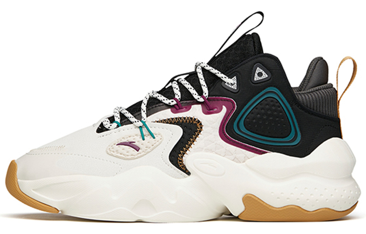 Anta Peak 2.0 Leather 'White Black Green' 112148080-2