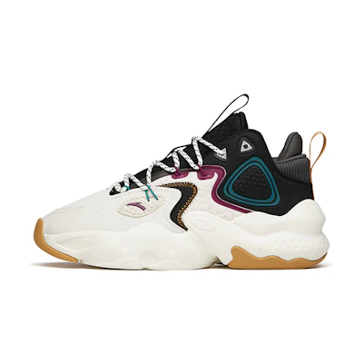 Anta Peak 2.0 Leather 'White Black Green'