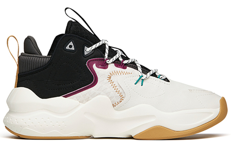 Anta Peak 2.0 Leather 'White Black Green' 圖 2