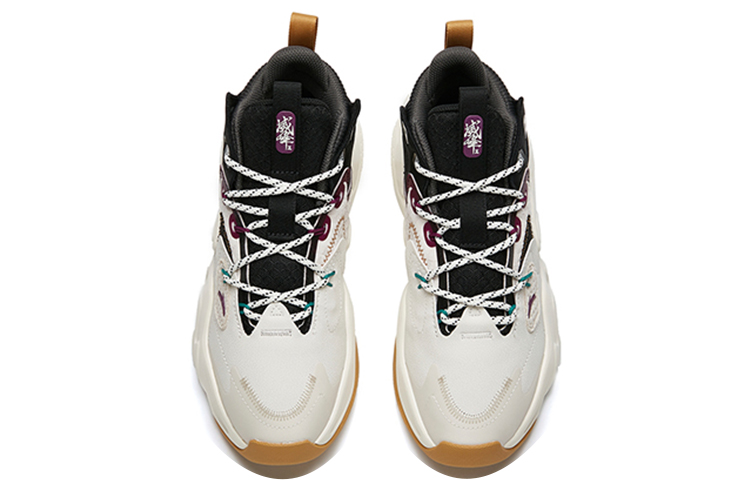 Anta Peak 2.0 Leather 'White Black Green' 圖 4