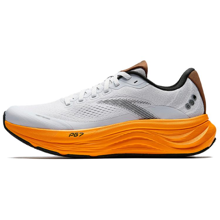 Anta PG7 Running Shoes Grey Orange - Comfortable, Stylish & Breathable 112525546-11
