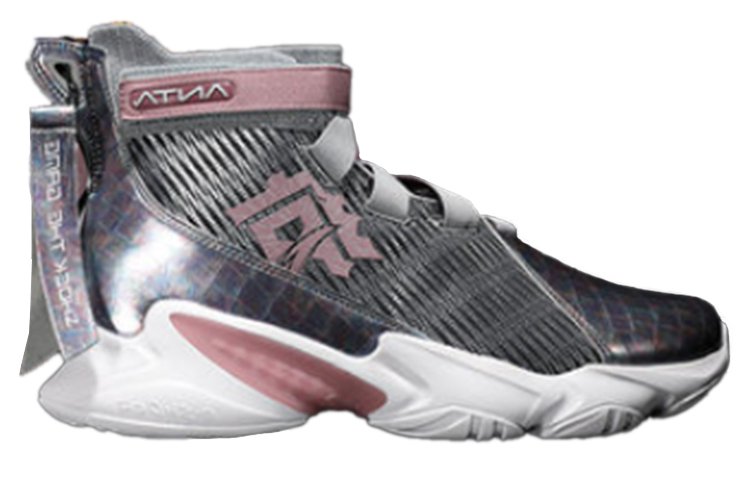 Order Anta安踏 玩家一代 織物合成革 舒適百搭 減震防滑耐磨透氣 高幫 籃球鞋 男款 灰白