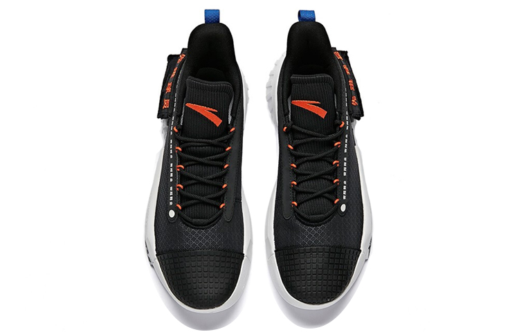 Lookbook Anta Player 2 Mid 'Black White Orange' 112031608S-2