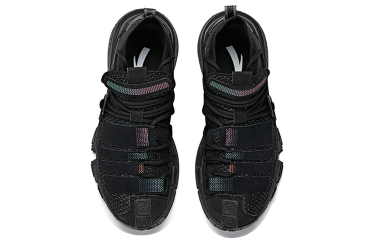 Lookbook Anta安踏 玩家3代 低筒實戰籃球鞋 黑