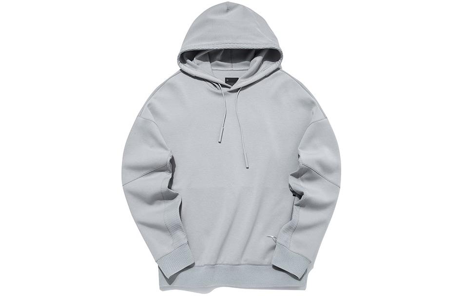Anta Premium Series Oversized Hoodie Gray Long-Sleeve Casual Wear 152130718-1
