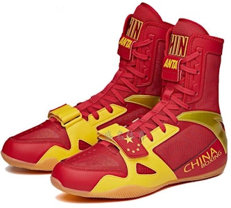 안타 프로 트레이닝 하이탑 복싱화 '레드 옐로우' 41131304-1 Lookbook 안타 프로 트레이닝 하이탑 복싱화 '레드 옐로우' 41131304-1