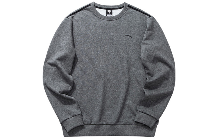 Anta Pullover Logo Sweatshirt Gray - Sports Lifestyle Series 952147769-14