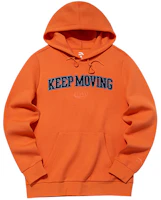 Anta Pullover Sweatshirt Logo Print Solid Color Pink-Orange 152148701-2 Anta Pullover Sweatshirt Logo Print Solid Color Pink-Orange 152148701-2