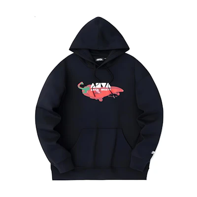 Anta Pullover Sweatshirt Unisex Print Letters Black - Lifestyle Series 152328702-1