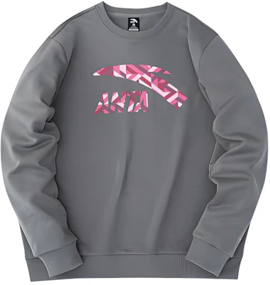 安踏大Logo印花灰色長袖運動衫(生活系列) 952248705-4 Buy 安踏大Logo印花灰色長袖運動衫(生活系列) 952248705-4