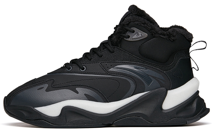 Buy Anta Pulse 'High-Top Fleece Hitam' 112148933R-2