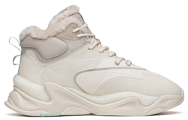 Order 安踏脉搏高帮 '泥灰羊羔绒' 112148933R-3