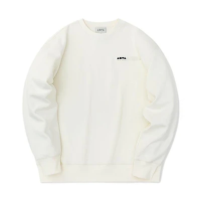 Anta Pure White Long Sleeve Sweatshirt Unisex Couple Style 172248722-3