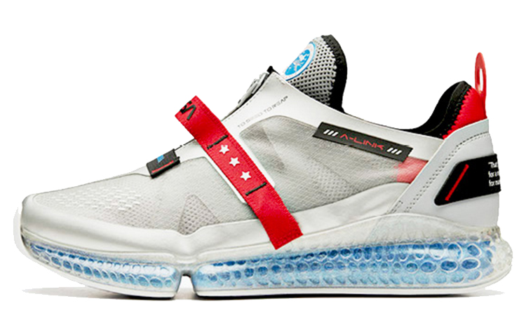 Anta Qitian Full Cushion 'Grey White Blue'