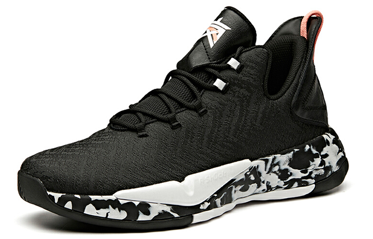 Lookbook Anta Quick Battle 3 Low 'Black White' 11941607-4