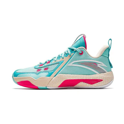 Anta Quick Battle 5 'Mint Blue Pink'
