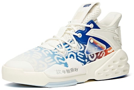 安踏 Rajah 中帮 '白蓝' 912118089-1 Order 安踏 Rajah 中帮 '白蓝' 912118089-1