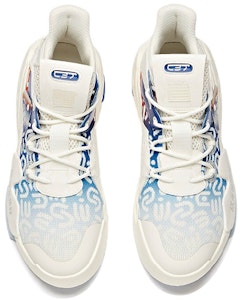 安踏 Rajah 中帮 '白蓝' 912118089-1 Lookbook 安踏 Rajah 中帮 '白蓝' 912118089-1