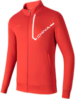 Anta Red Knit Training Jacket with Letter Print - Casual Sportswear 152317702-2 Anta Red Knit Training Jacket with Letter Print - Casual Sportswear 152317702-2
