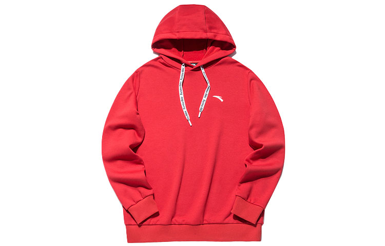 Anta Red Pullover Hoodie - Lifestyle Series 952138720-1
