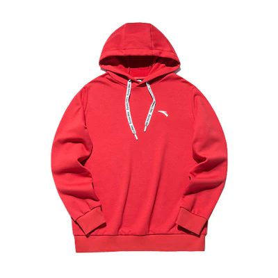 Anta Red Pullover Hoodie - Lifestyle Series 952138720-1