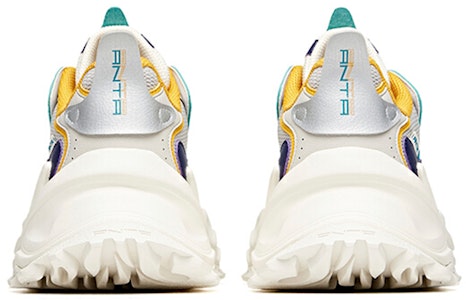 안타 레트로 '핫 라이프' 시리즈 패치워크 데드슈즈 (화이트/그레이/블루) 912028881-2 Shop 안타 레트로 '핫 라이프' 시리즈 패치워크 데드슈즈 (화이트/그레이/블루) 912028881-2