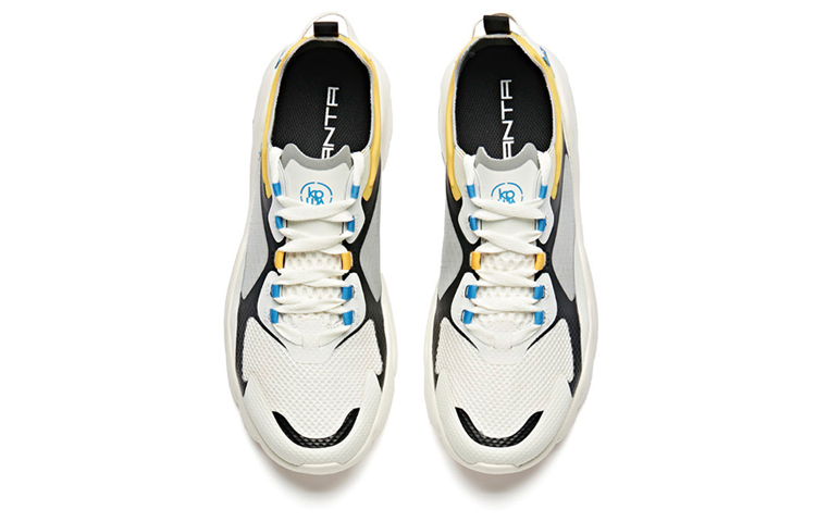 Shop Anta Retro Casual 'Dad Shoes White Blue' 91928860-7