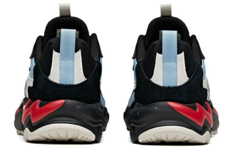 Shop Chaussures Anta Retro Casual Basses Running ''Noir Gris Rouge'' 912045580-4