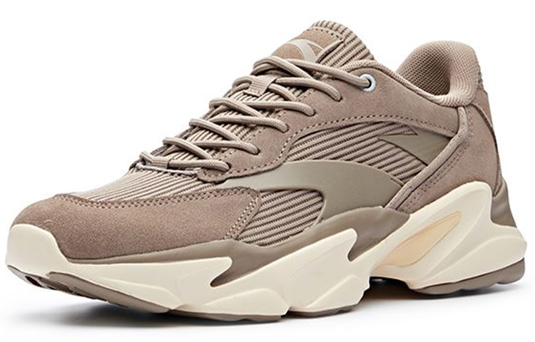 Lookbook Anta Retro Casual Runner 'Flax Grey' 11828867R-6