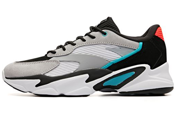 Anta Retro Casual Running Shoes 'Grey White'