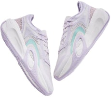 アンタ レトロ 厚底スニーカー 白紫灰 122228081-3 Lookbook アンタ レトロ 厚底スニーカー 白紫灰 122228081-3