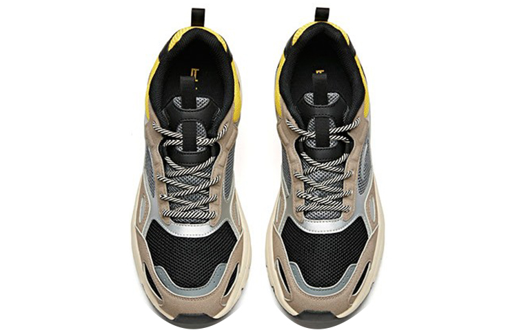 Shop Anta Retro Kasut Bapa 'Hitam Coklat Perak' 111938811R-9