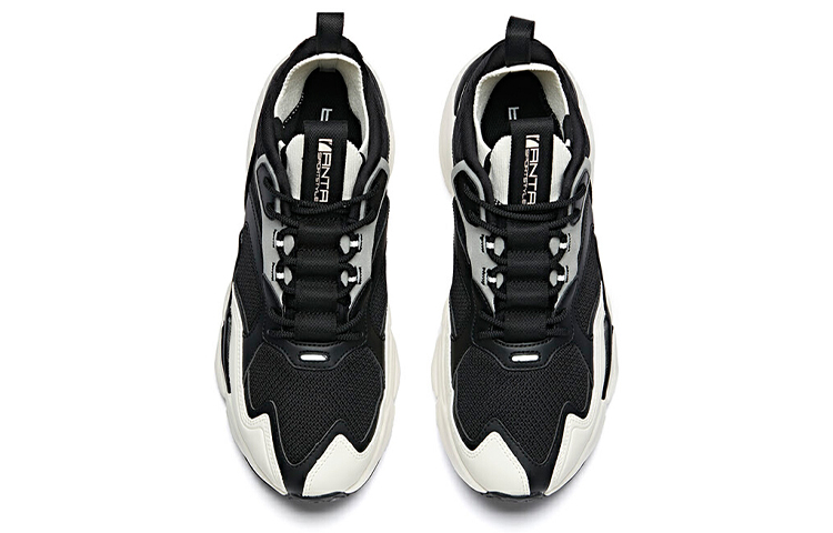Shop Anta Retro Dad Shoe ''Noir Color-Block'' 91938867-6