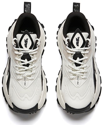 Anta安踏 復古厚底爸爸鞋 白黑 Lookbook Anta安踏 復古厚底爸爸鞋 白黑