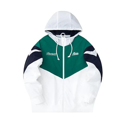 Anta Retro Hooded Jacket for Men - Beige White (Lifestyle Series) 152418612-1