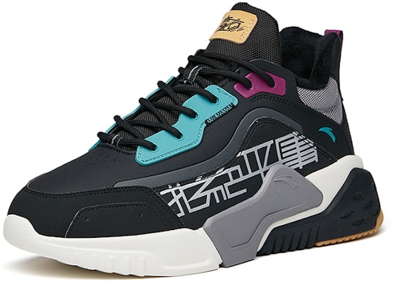 Anta Retro Low Sneakers 'Black Grey Blue' 112148980-2 Order Anta Retro Low Sneakers 'Black Grey Blue' 112148980-2