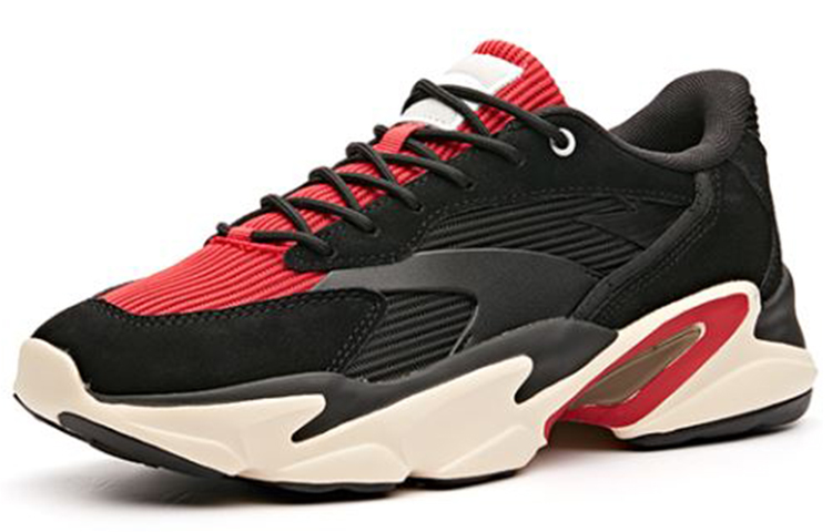 Lookbook 安踏复古低帮 '黑红' 11828867R-2