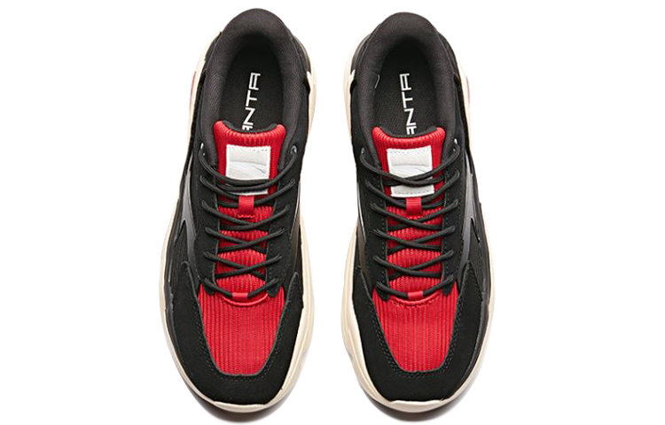 Shop 安踏复古低帮 '黑红' 11828867R-2