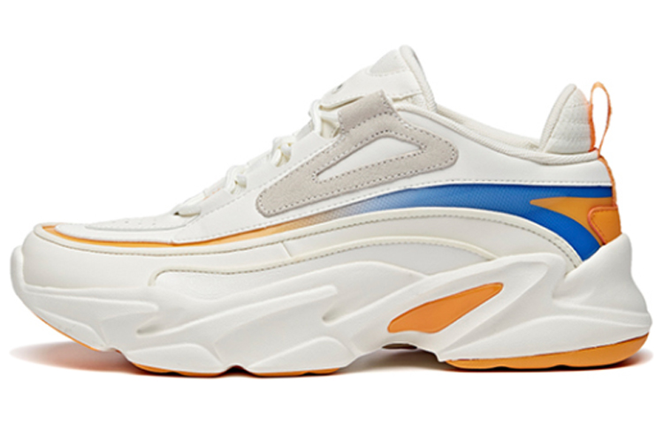 Anta Retro Low Running Shoes 'White Orange Blue' 112018881-1