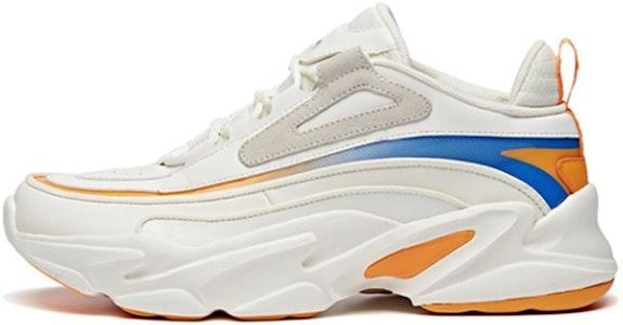 アンタ レトロ ローカット ランニングシューズ 白オレンジ青 112018881-1 Buy アンタ レトロ ローカット ランニングシューズ 白オレンジ青 112018881-1